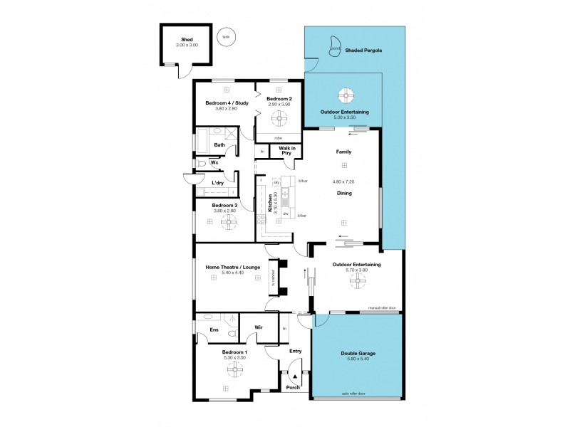 42 Coastguard Road, Seaford Meadows SA 5169 Floorplan