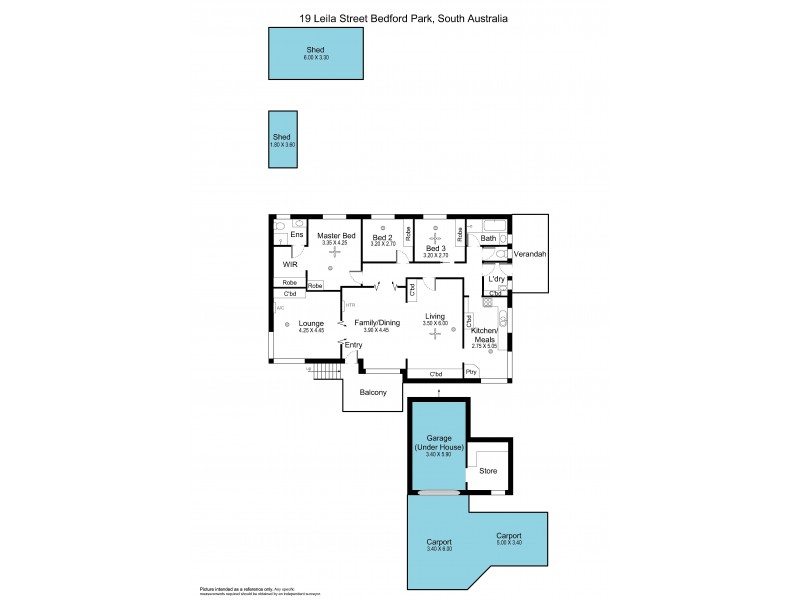 19 Leila Street, Bedford Park SA 5042 Floorplan