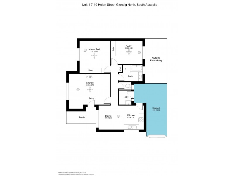 1/7-10 Helen Street, Glenelg North SA 5045 Floorplan