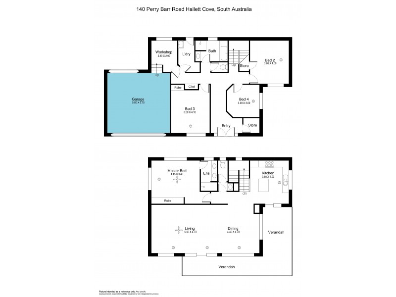140 Perry Barr Road, Hallett Cove SA 5158 Floorplan