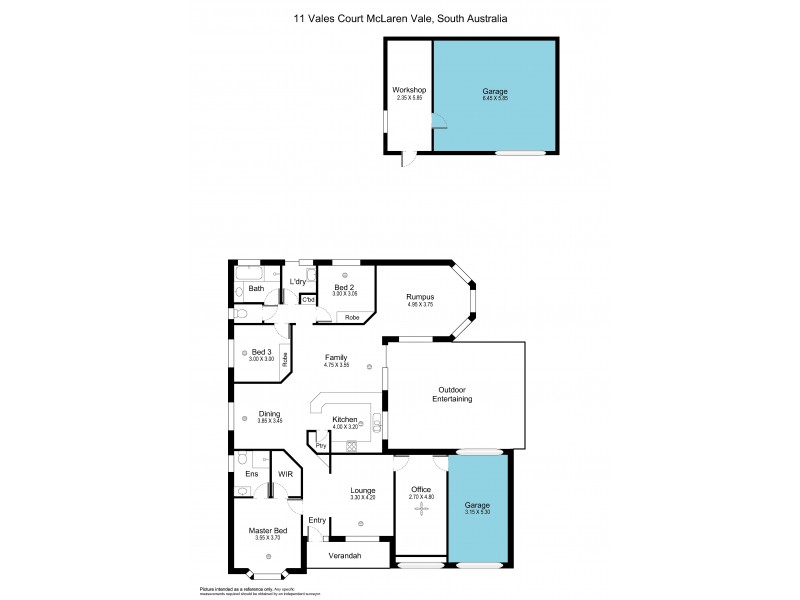 11 Vales Court, Mclaren Vale SA 5171 Floorplan