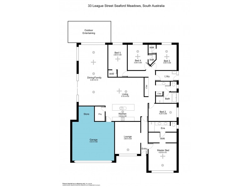 33 League Street, Seaford Meadows SA 5169 Floorplan