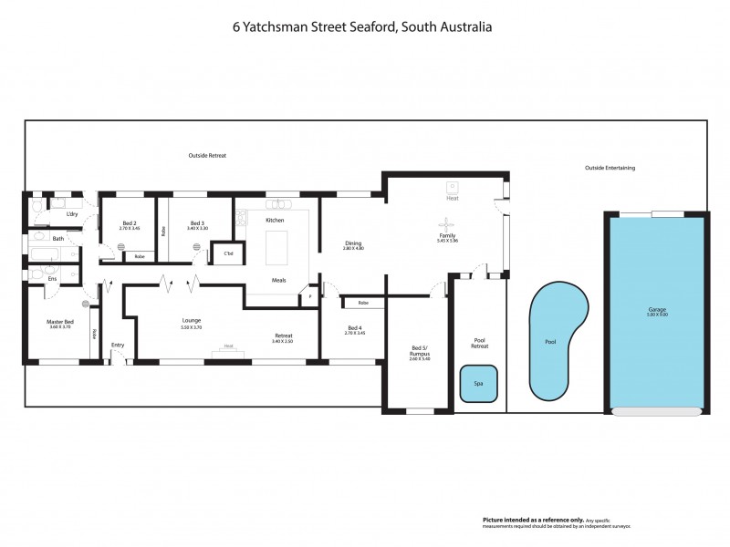 6 Yachtsman Street, Seaford SA 5169 Floorplan