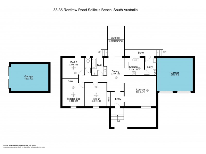 33-35 Renfrew Road, Sellicks Beach SA 5174 Floorplan
