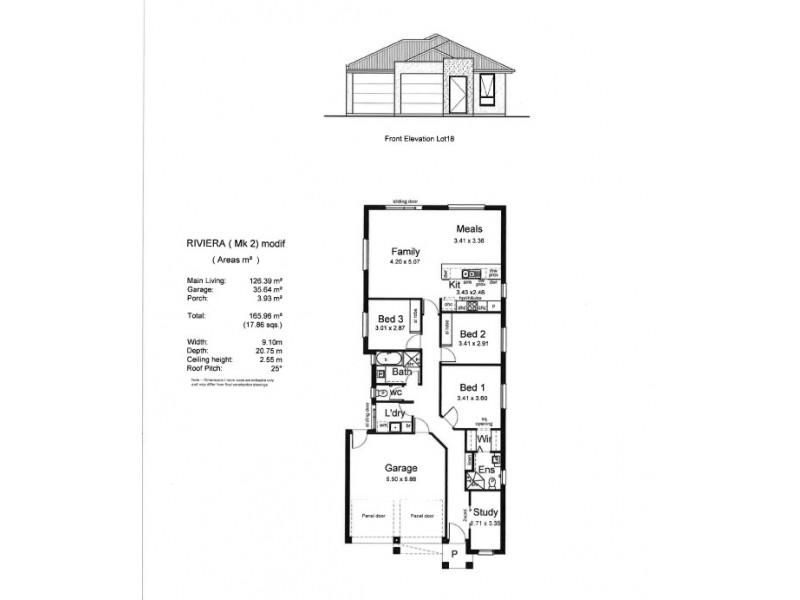 Lot 17 Brenton Street, Morphett Vale SA 5162 Floorplan