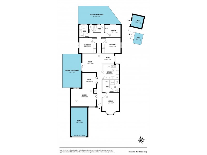 2 Egret court, Flagstaff Hill SA 5159 Floorplan
