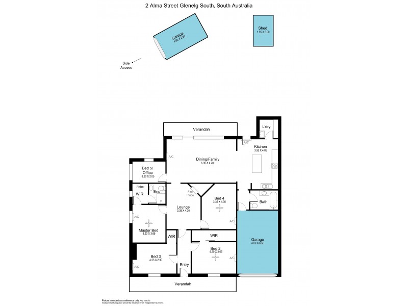 2 Alma Street, Glenelg South SA 5045 Floorplan