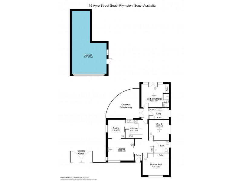 15 Ayre Street, South Plympton SA 5038 Floorplan