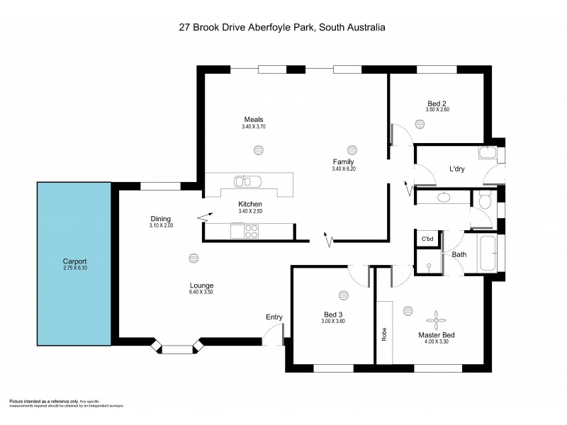 27 Brook Drive, Aberfoyle Park SA 5159 Floorplan