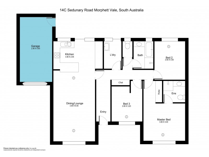 14c Sedunary Road, Morphett Vale SA 5162 Floorplan