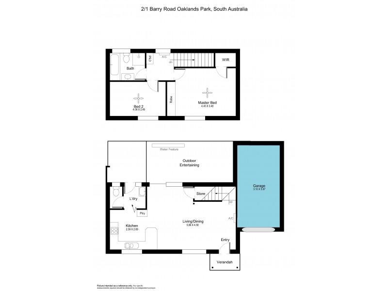2-1 Barry Road, Oaklands Park SA 5046 Floorplan