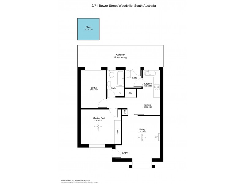 2-71 Bower Street, Woodville SA 5011 Floorplan