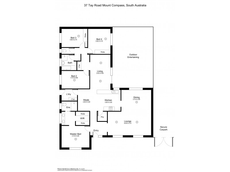 37 Tay Road, Mount Compass SA 5210 Floorplan