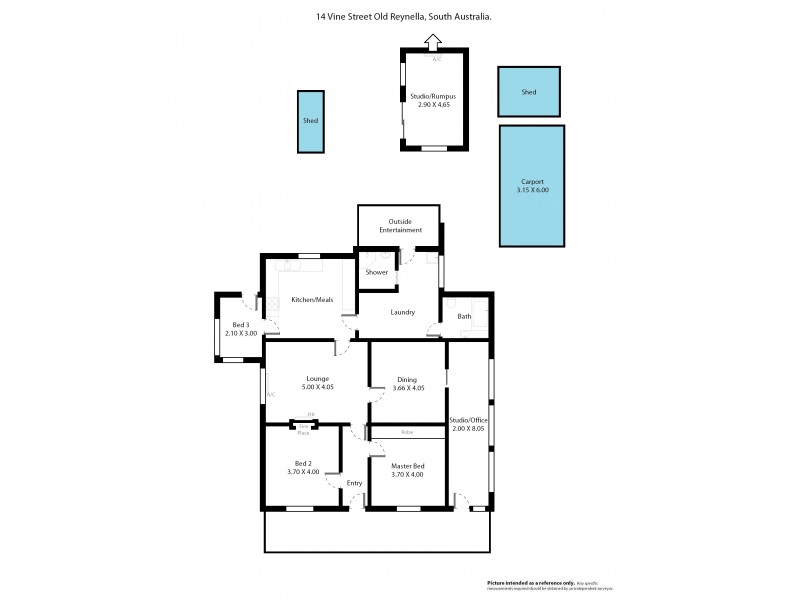 14 Vine Street, Old Reynella SA 5161 Floorplan