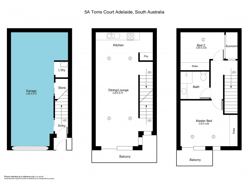 5A Toms Court, Adelaide SA 5000 Floorplan