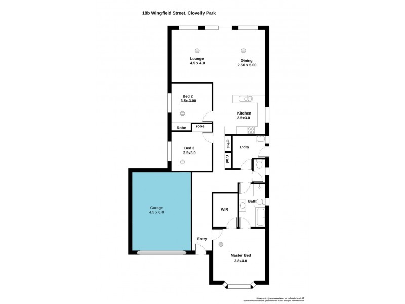 18 Wingfield Street, Clovelly Park SA 5042 Floorplan