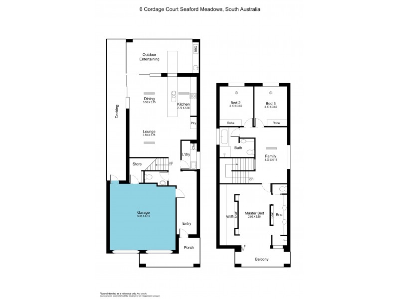 6 Cordage Court, Seaford Meadows SA 5169 Floorplan
