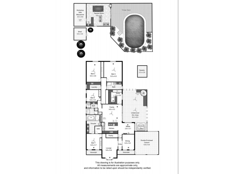 63 Aldinga Road, Willunga SA 5172 Floorplan