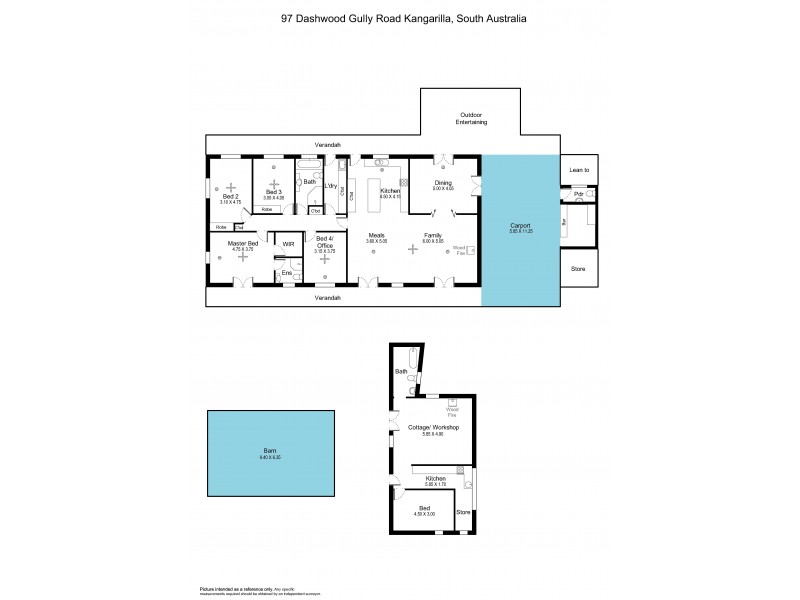 97 Dashwood Gully, Kangarilla SA 5157 Floorplan