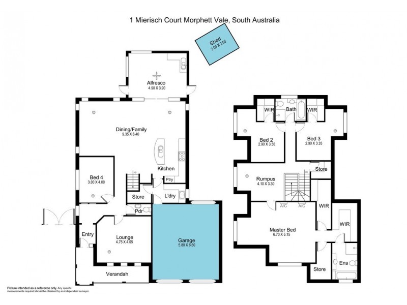 1 Mierisch Court, Morphett Vale SA 5162 Floorplan