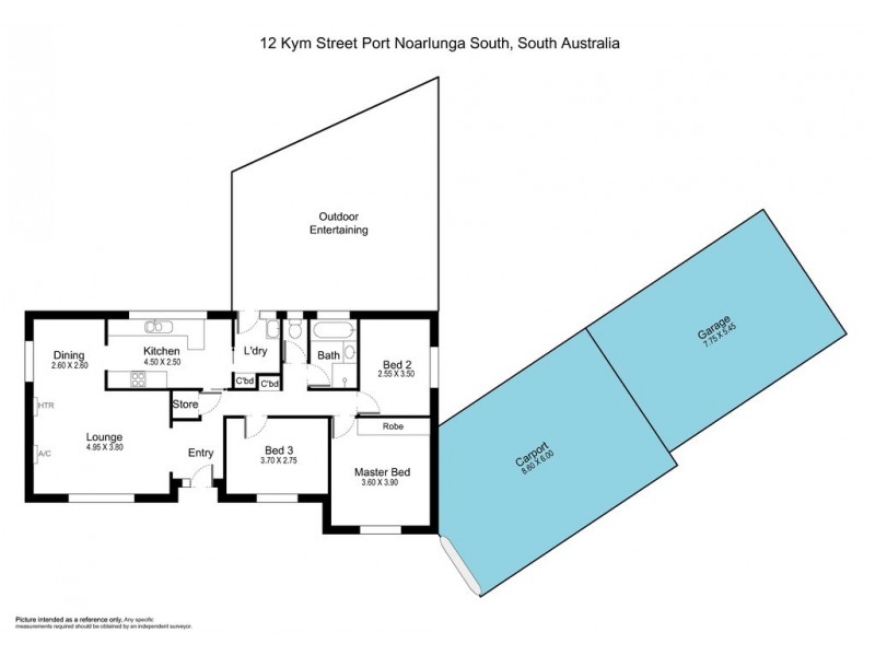 23 Kym Street, Port Noarlunga South SA 5167 Floorplan
