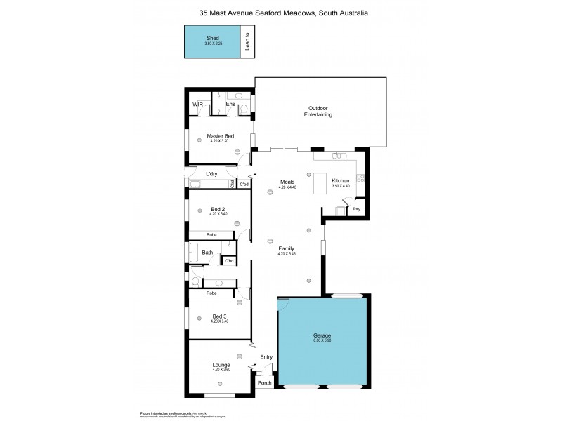 35 Mast Avenue, Seaford Meadows SA 5169 Floorplan