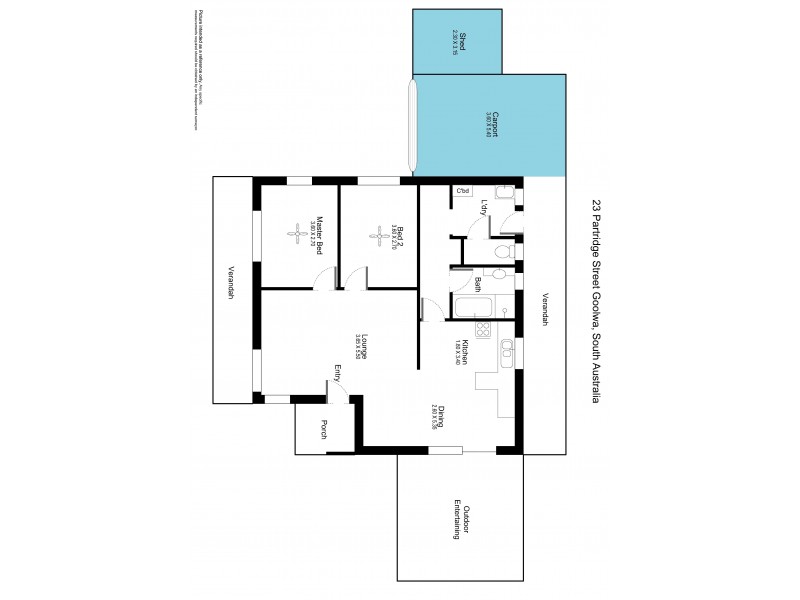 23 Partridge street, Goolwa SA 5214 Floorplan