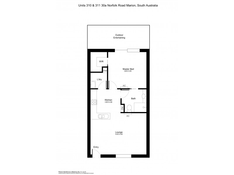 30a Norfolk Road, Marion SA 5043 Floorplan