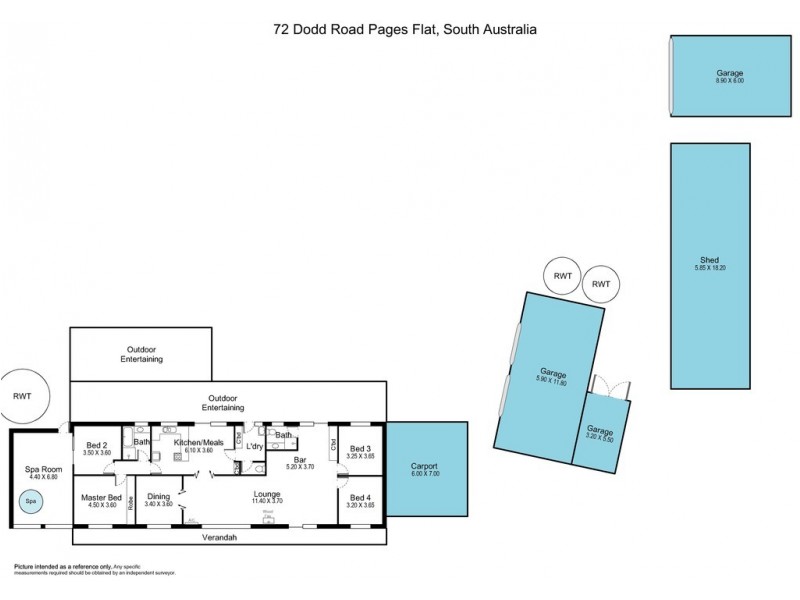 72 Dodd Road, Pages Flat SA 5172 Floorplan