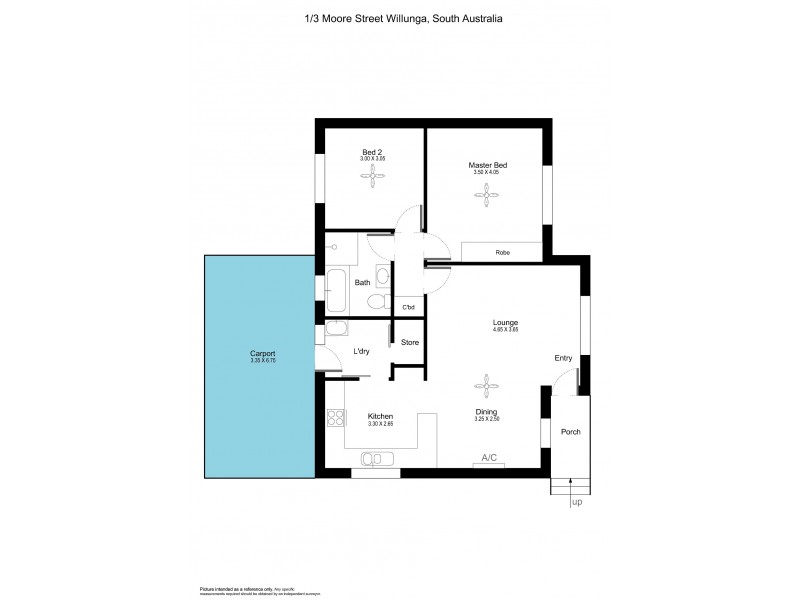 1/3 Moore Street, Willunga SA 5172 Floorplan