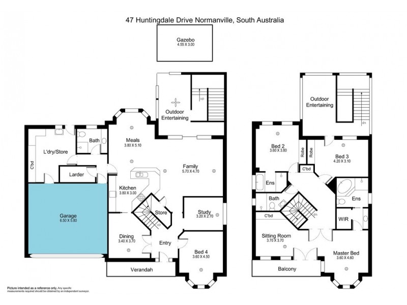 47 Huntingdale Drive,, Normanville SA 5204 Floorplan
