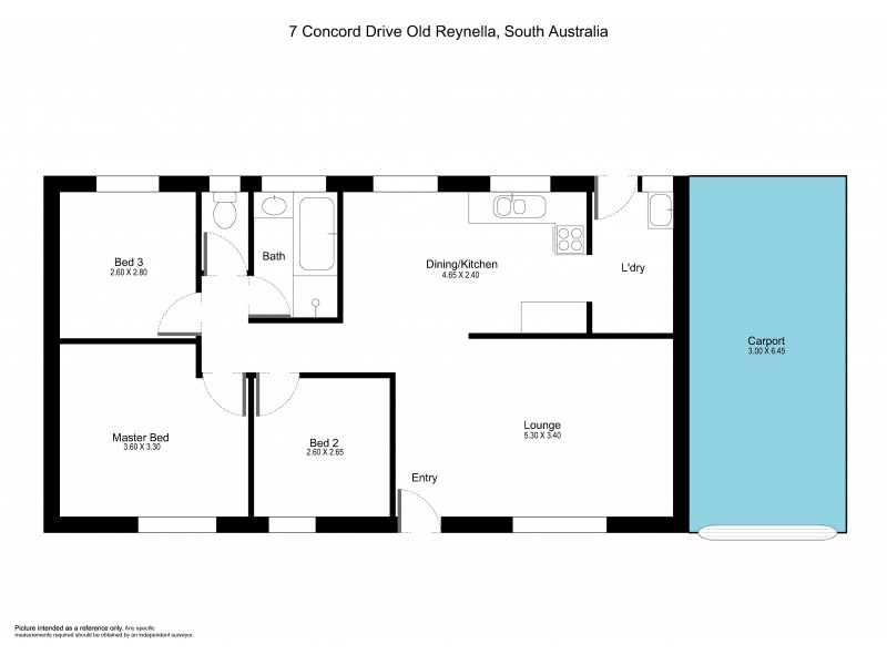 7 Concord Drive, Old Reynella SA 5161 Floorplan
