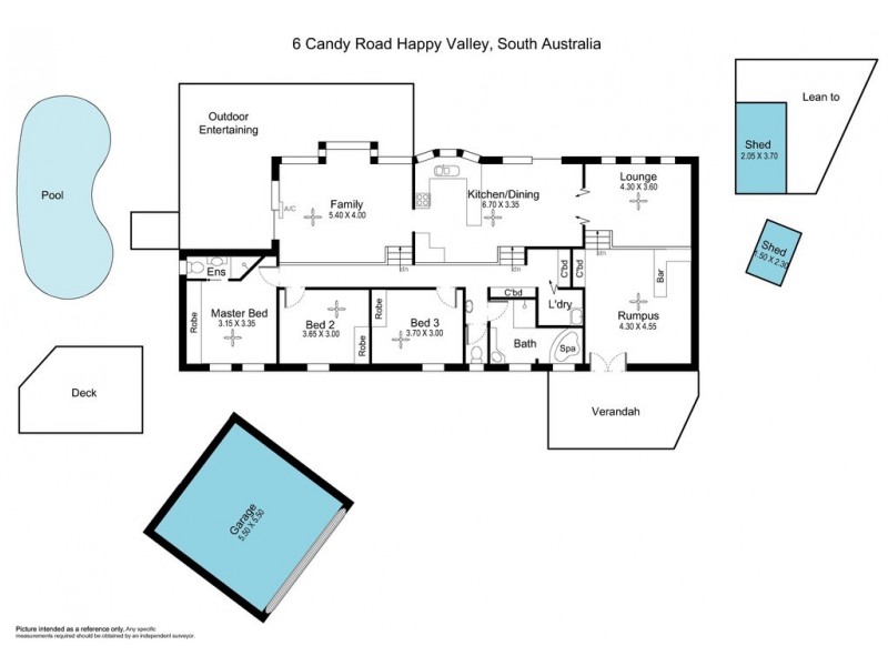 6 Candy Road, Happy Valley SA 5159 Floorplan