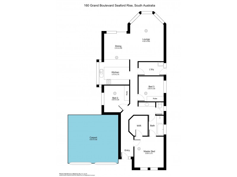 160 Grand Boulevard, Seaford Rise SA 5169 Floorplan