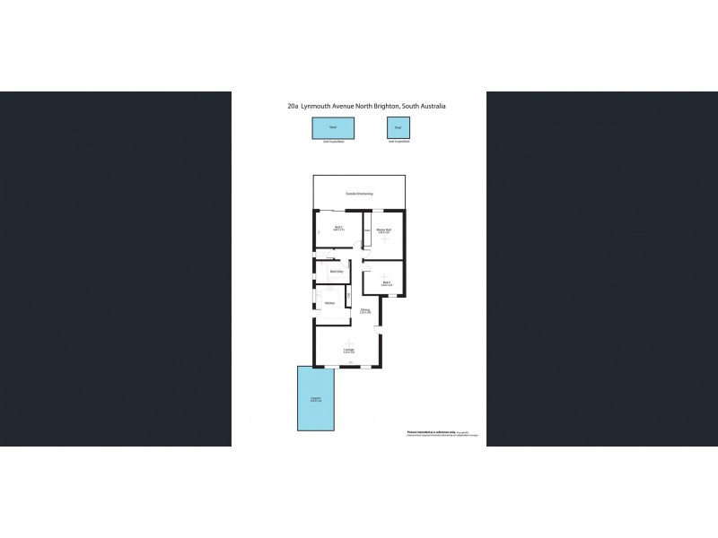 1/20 Lynmouth Avenue, North Brighton SA 5048 Floorplan