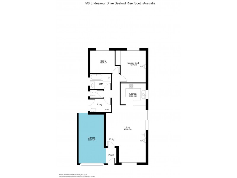5/8 Endeavour Drive, Seaford Rise SA 5169 Floorplan
