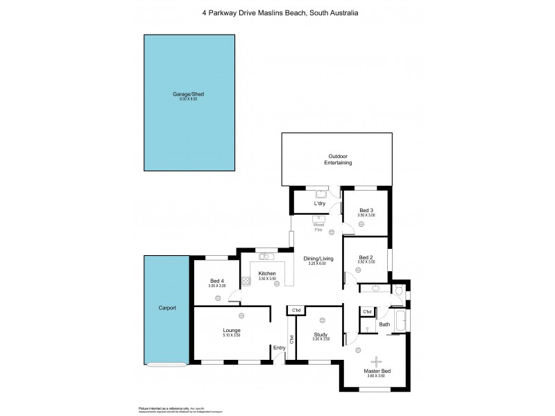 4 Parkway Drive, Maslin Beach SA 5170 Floorplan
