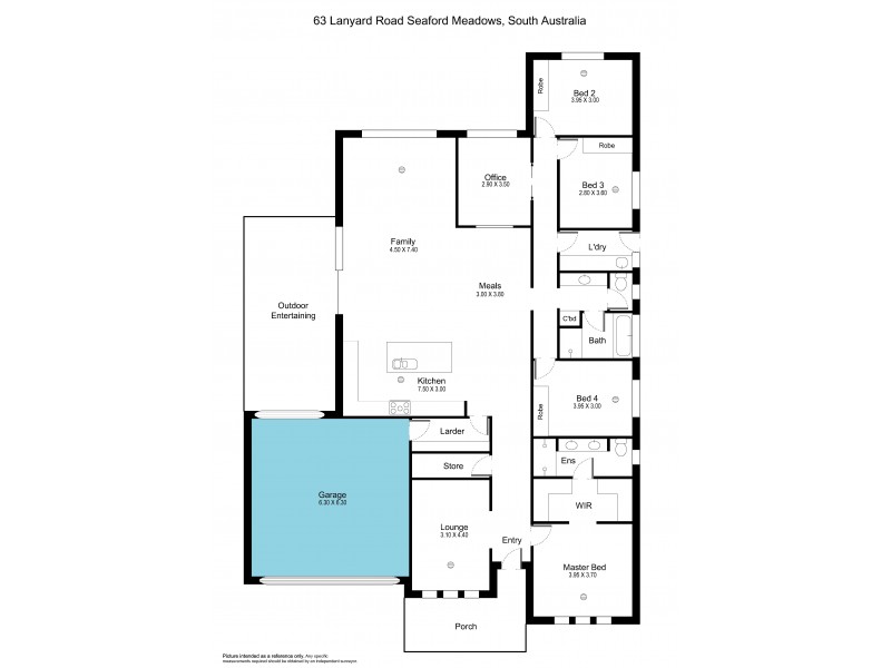 63 Lanyard Road, Seaford Meadows SA 5169 Floorplan
