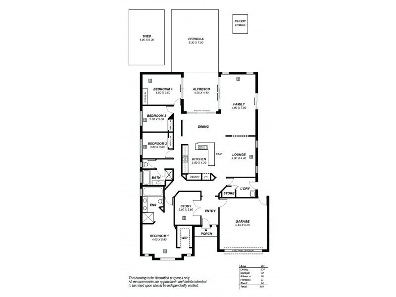 3 Cockle Avenue, Aldinga Beach SA 5173 Floorplan