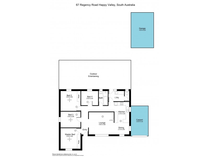 67 Regency Road, Happy Valley SA 5159 Floorplan