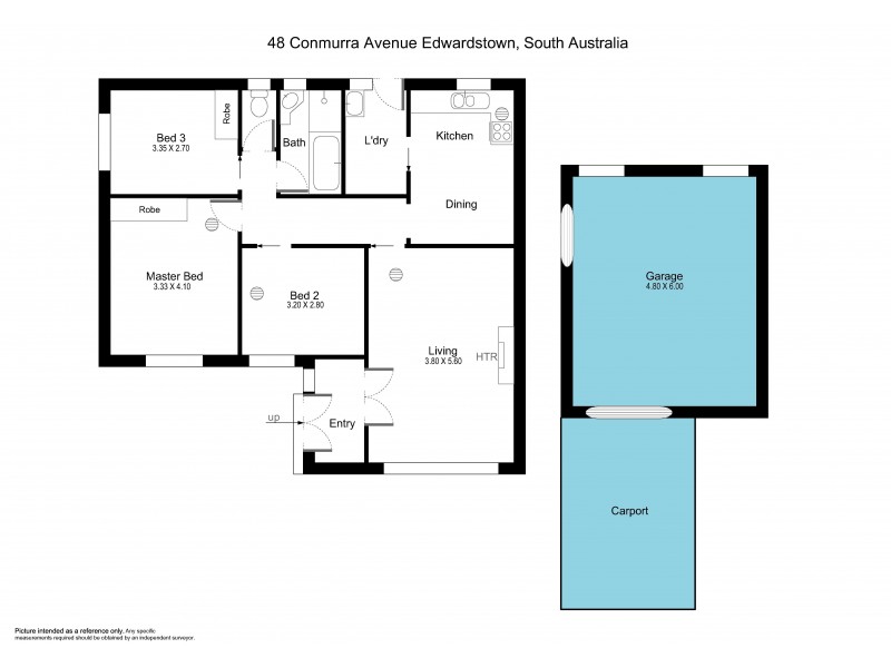 48 Conmurra Avenue, Edwardstown SA 5039 Floorplan