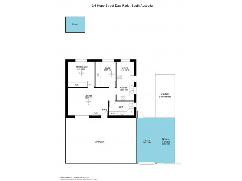 5/4 Hope Street, Daw Park SA 5041 Floorplan