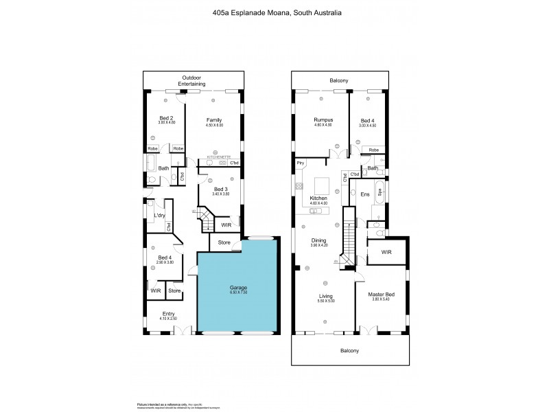 405A Esplanade, Moana SA 5169 Floorplan