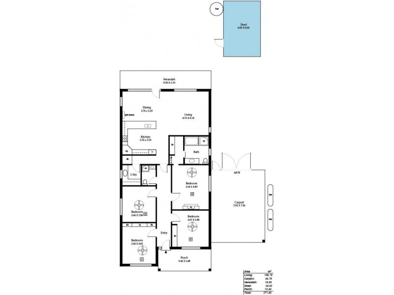 99 The Grove, Colonel Light Gardens SA 5041 Floorplan