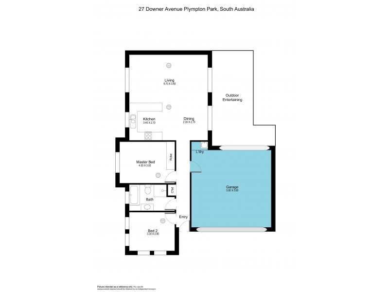 27 Downer Street, Plympton Park SA 5038 Floorplan