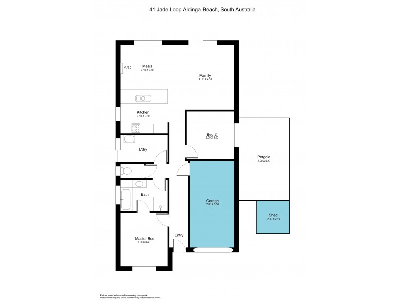 41 Jade Loop, Aldinga Beach SA 5173 Floorplan