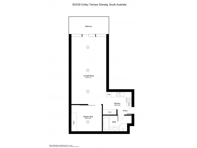 923/29 Colley Terrace, Glenelg SA 5045 Floorplan