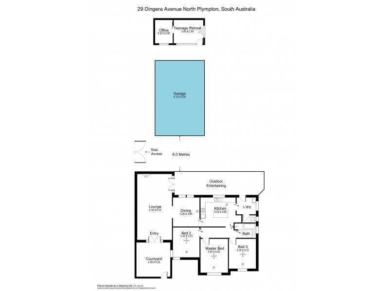 29 Dingera Avenue, North Plympton SA 5037 Floorplan