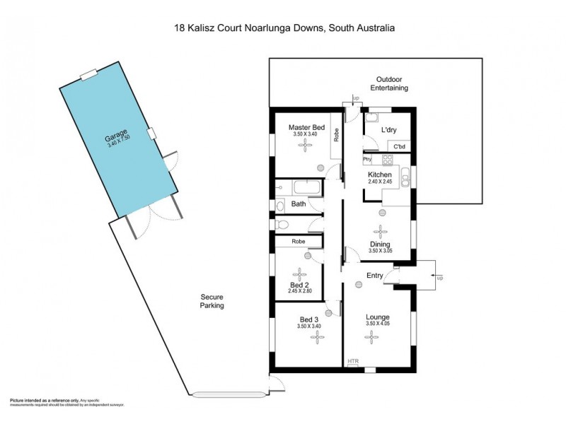 18 Kalisz Court, Noarlunga Downs SA 5168 Floorplan