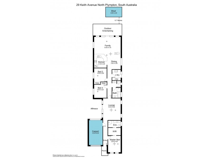 29 Keith Avenue, North Plympton SA 5037 Floorplan